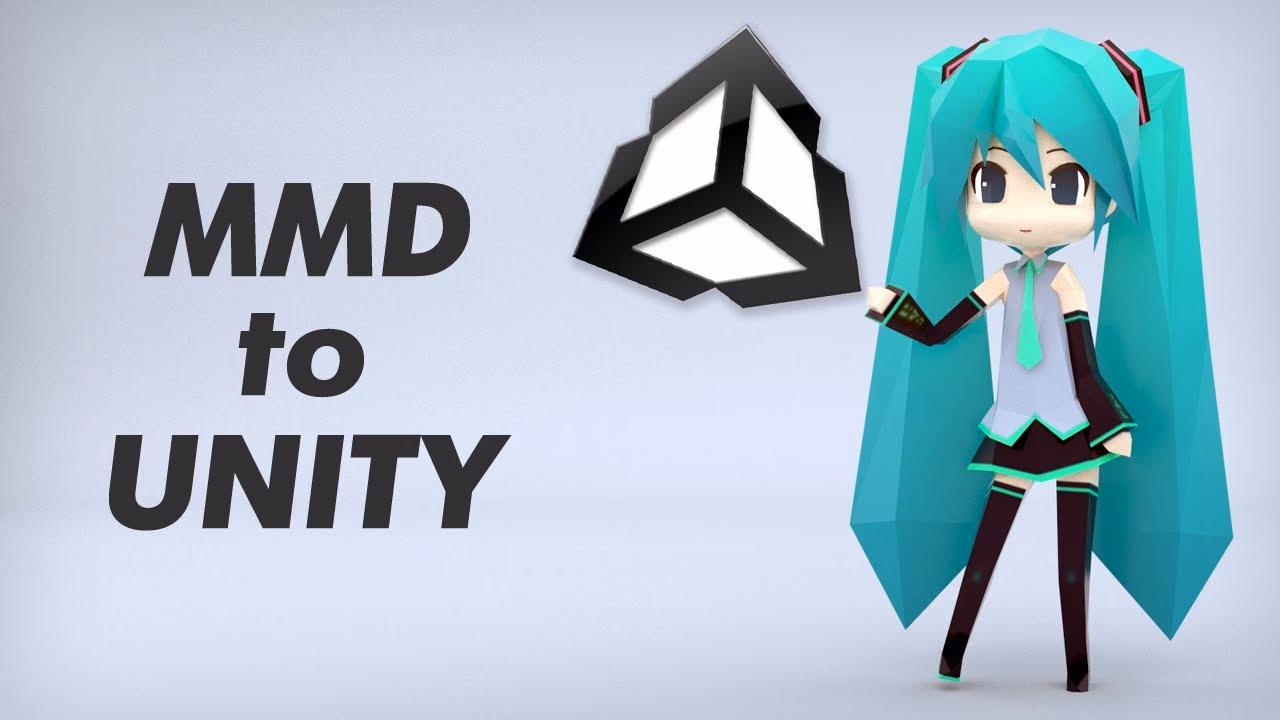 Can I convert MMD model to unity?
