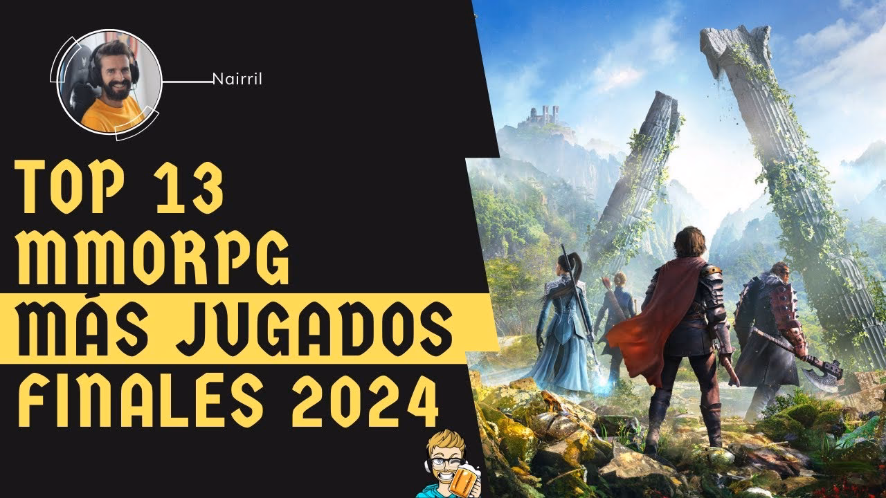 ¿Cuáles son los MMORPG más jugados?