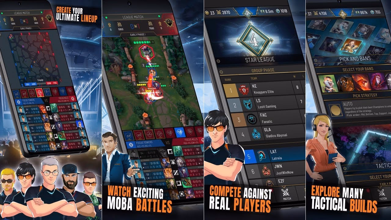 What is MOBA esport manager 24?