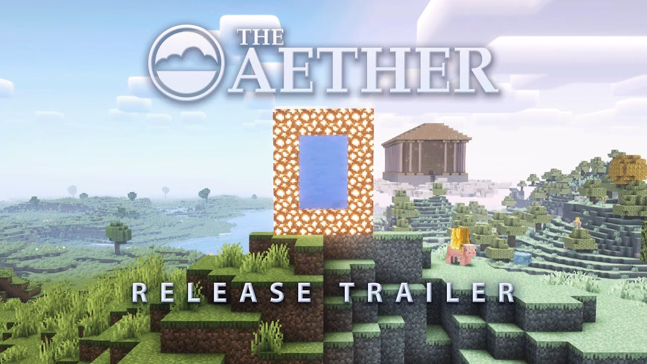 What is the aether dimension mod for Minecraft?