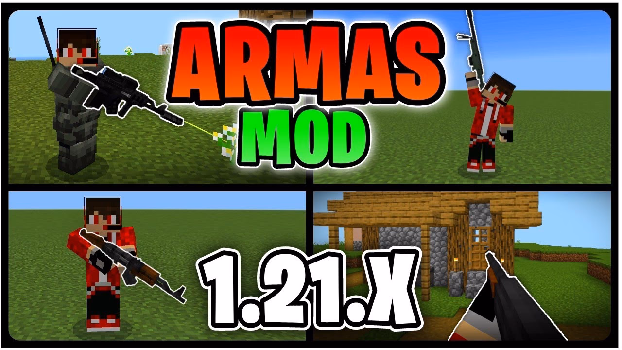 ¿Cuáles son los mejores mods de armas y combate para Minecraft?