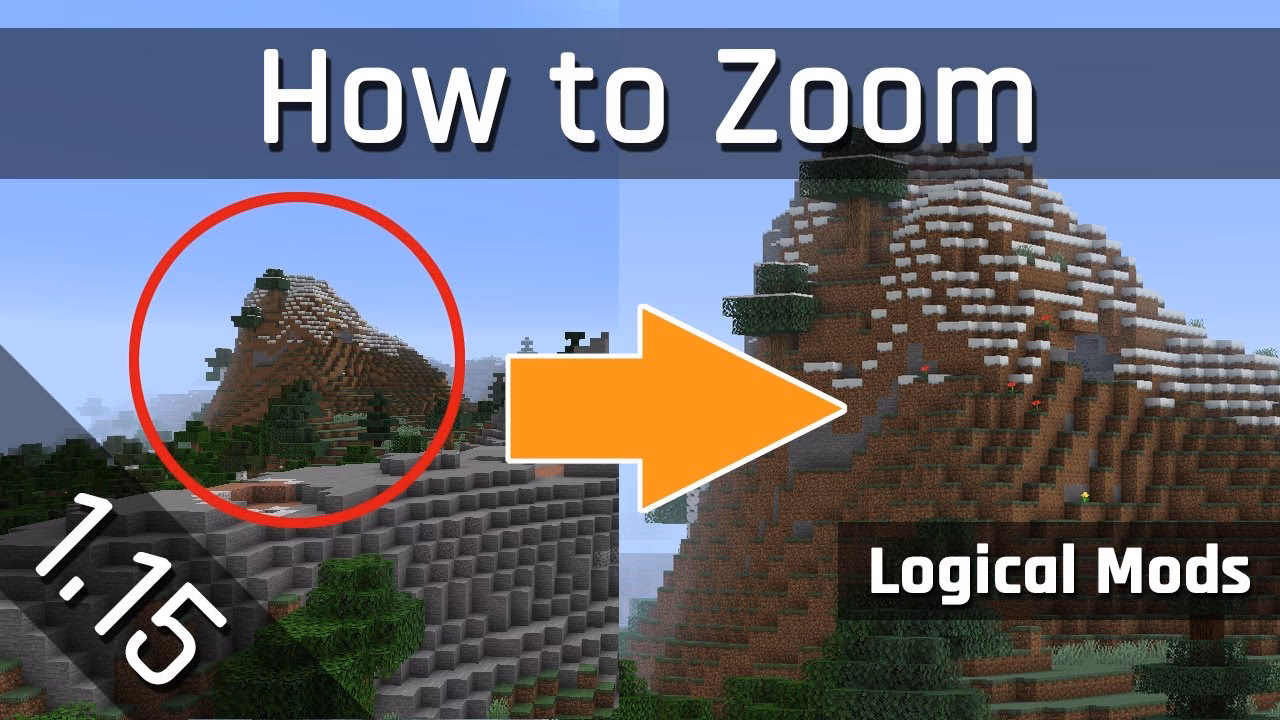 How do i Zoom in in Minecraft?