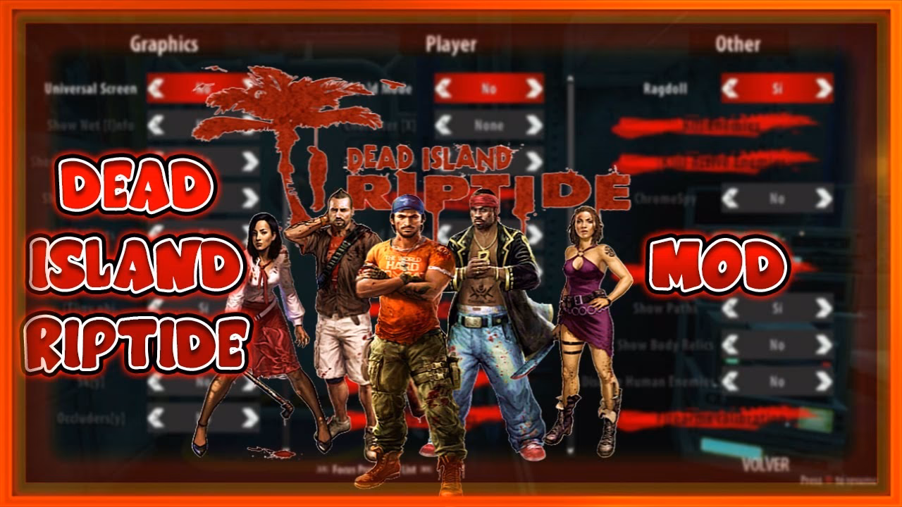 Where can I find the mod in Dead Island: Riptide?