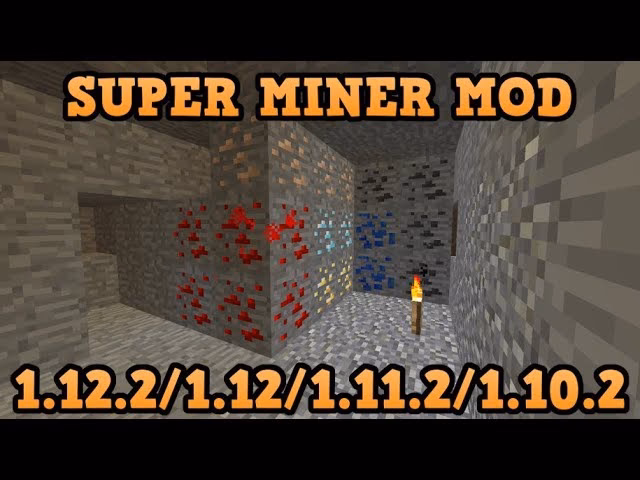 How does Super miner work in Minecraft?