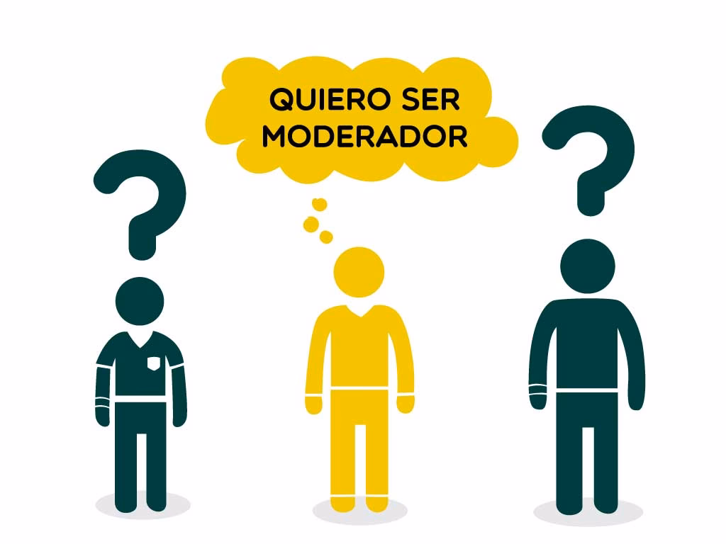 ¿Qué hace un moderador?