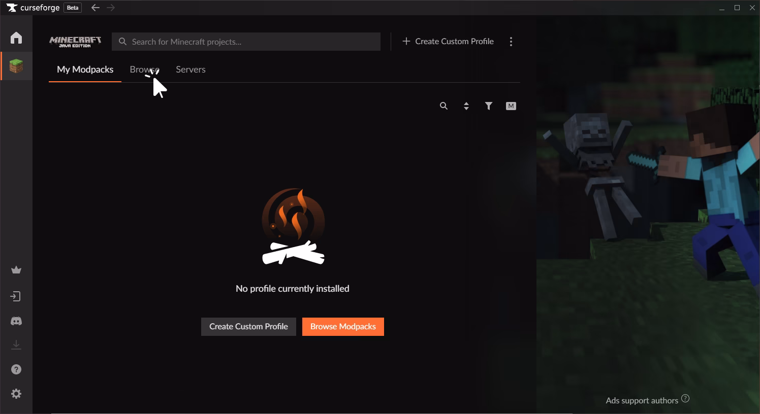 How do I create my own modpacks?