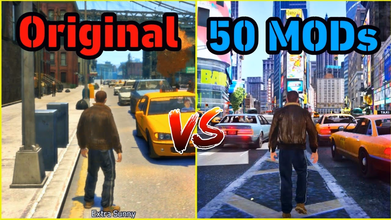 What is a popular mod for console versions of GTA IV?
