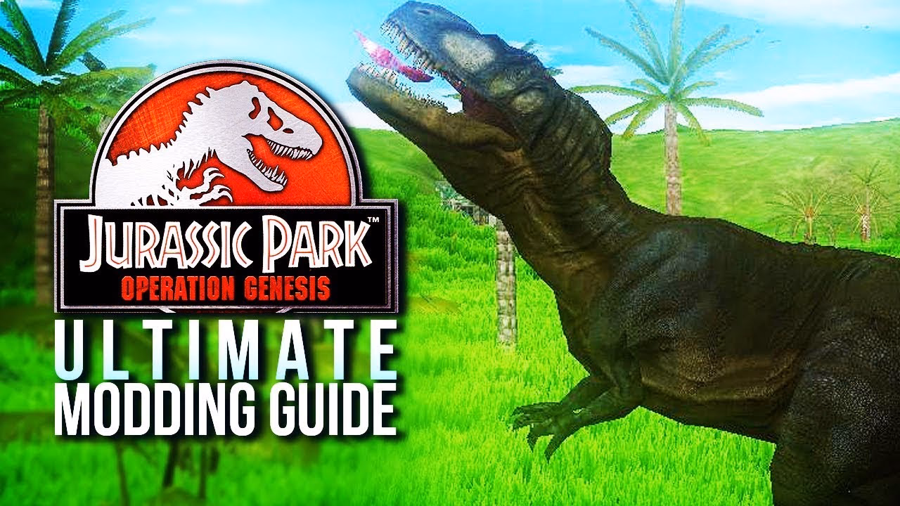 How do I add a jpog mod to Jurassic Park Operation Genesis?