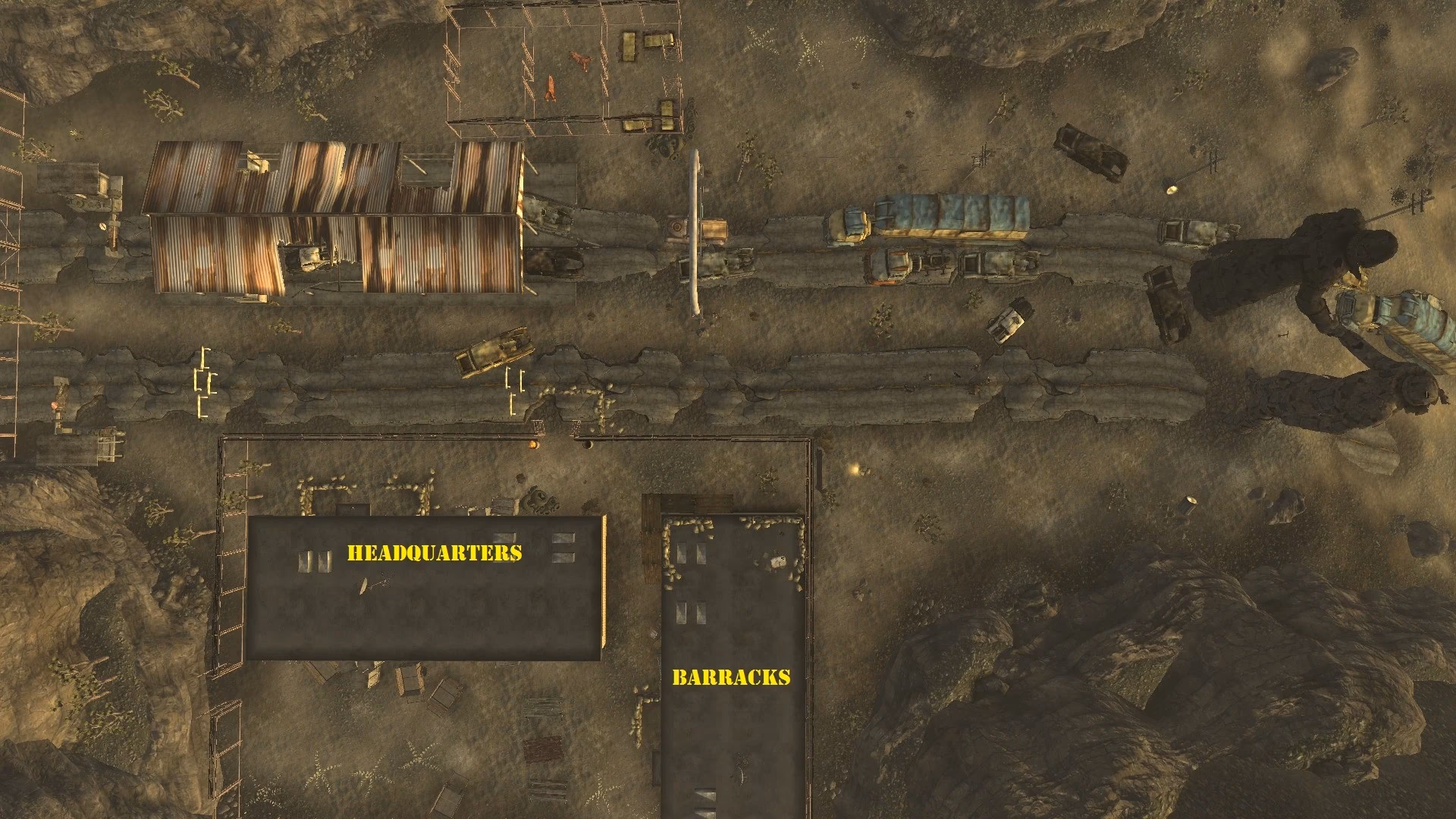 What to do at the Mojave outpost?
