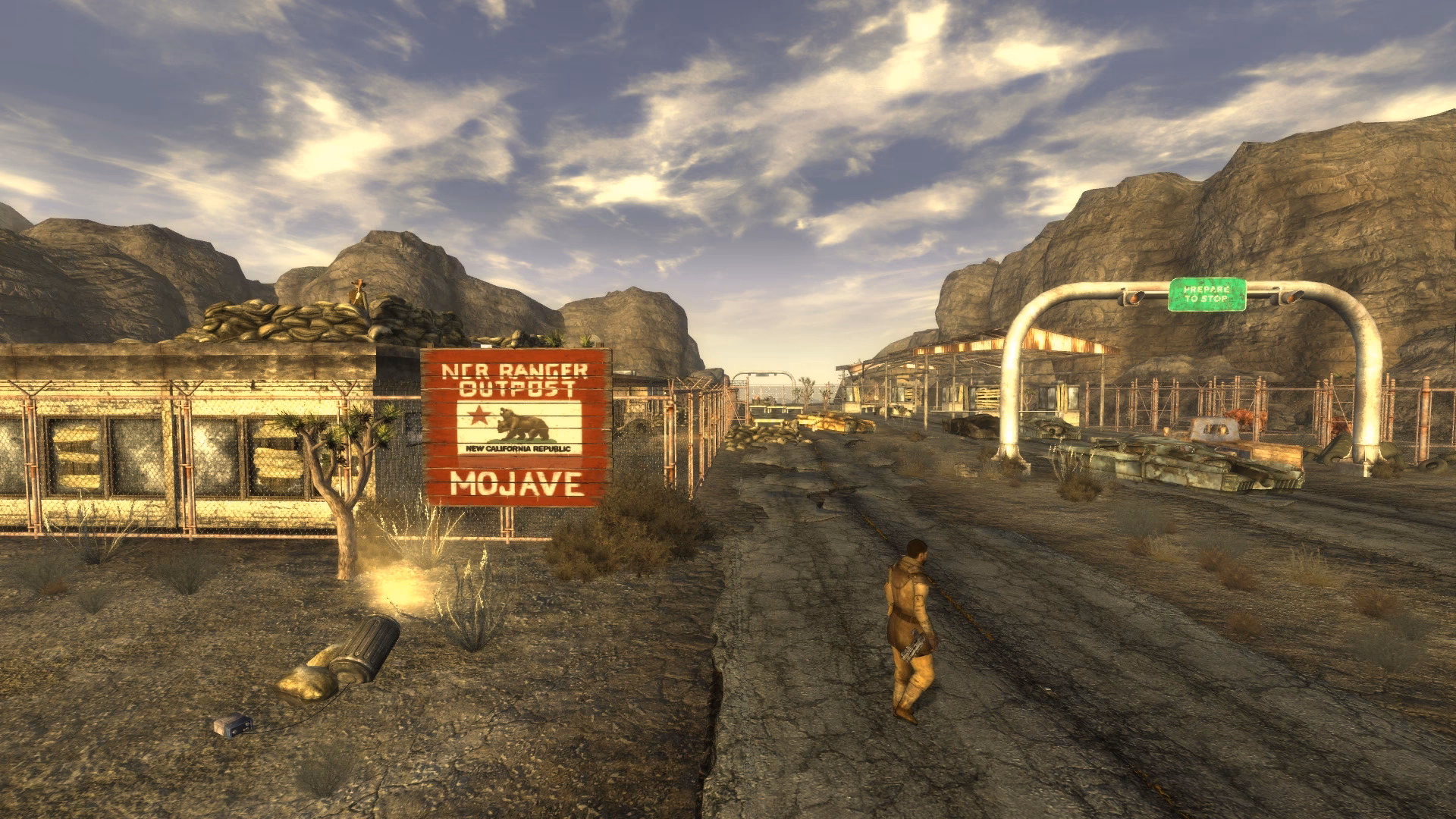 What does a Mojave outpost administrator do?