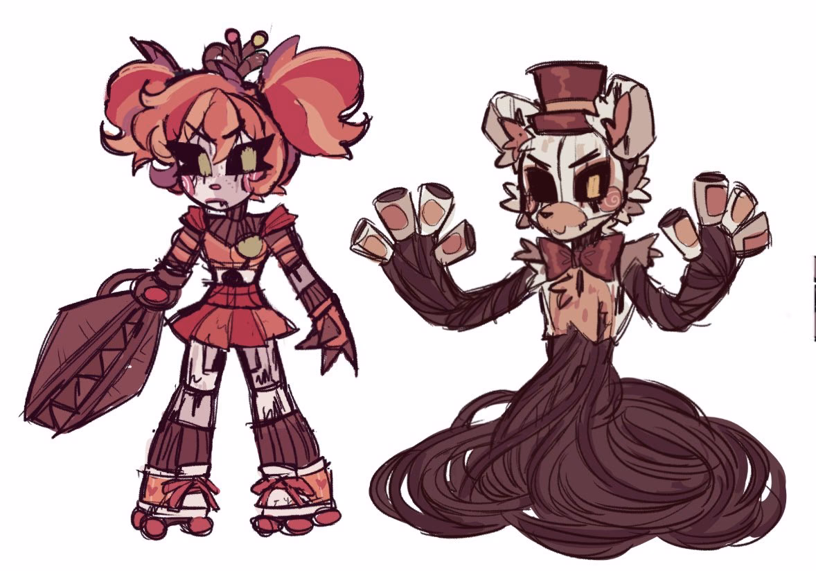 How did Molten Freddy look at Scrap Baby?