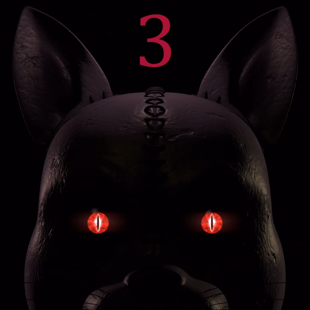 What does monster cat look like in 5 nights at Candy's 3?