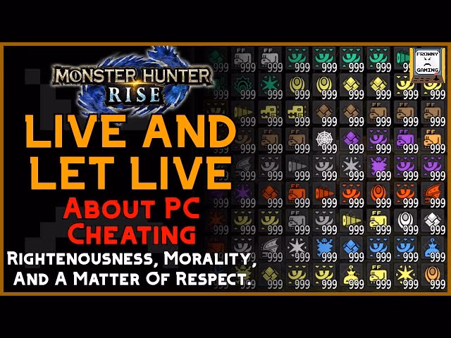 Does Monster Hunter Rise have built-in cheats?