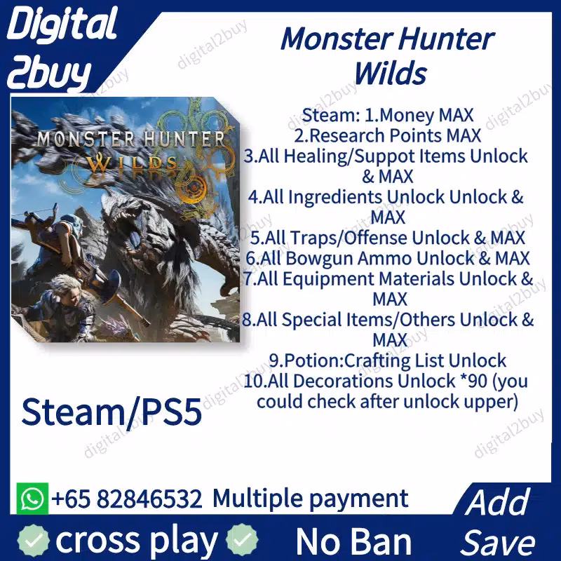 Does Monster Hunter wilds have a Cheat Table?