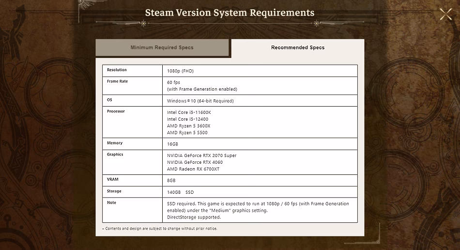 ¿Cuáles son los requisitos para jugar Monster Hunter Wilds en PC?