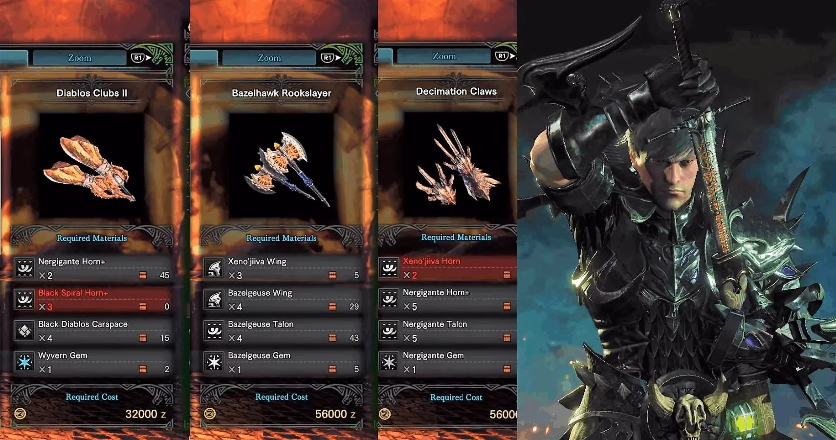 How do I create a build in Monster Hunter Wilds?