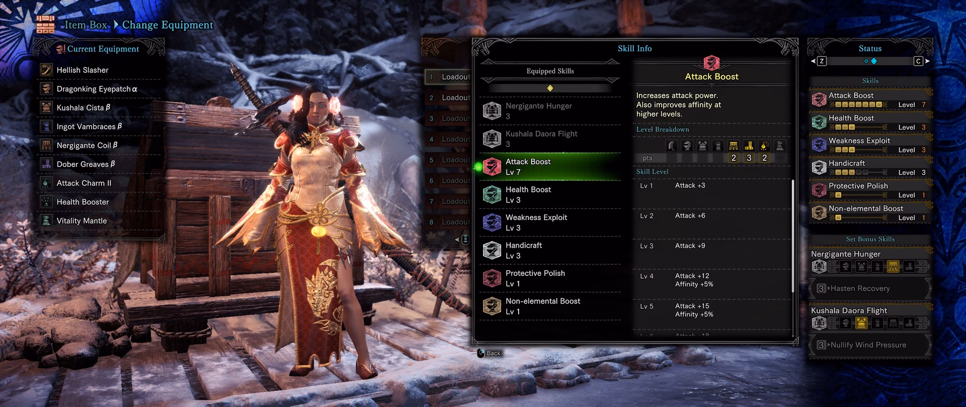 What is a mixed set in Monster Hunter World?