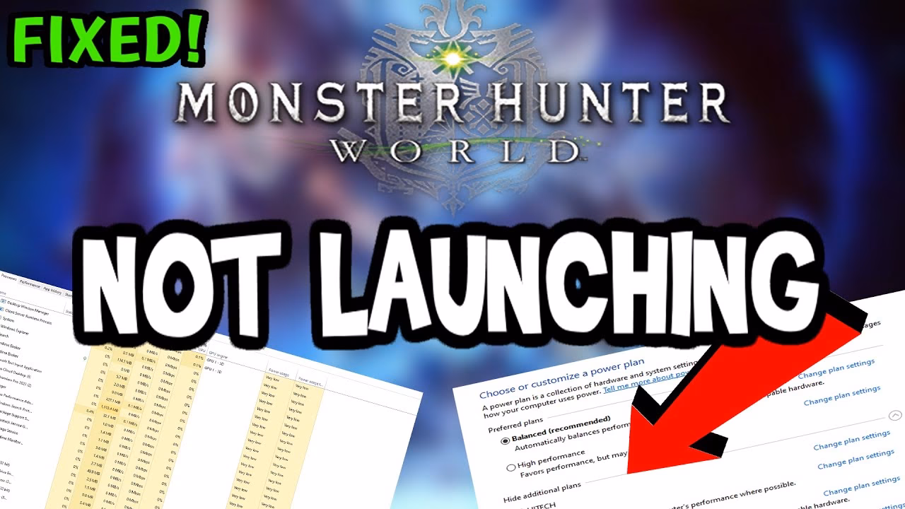 How do I fix Monster Hunter MHW startup problems?