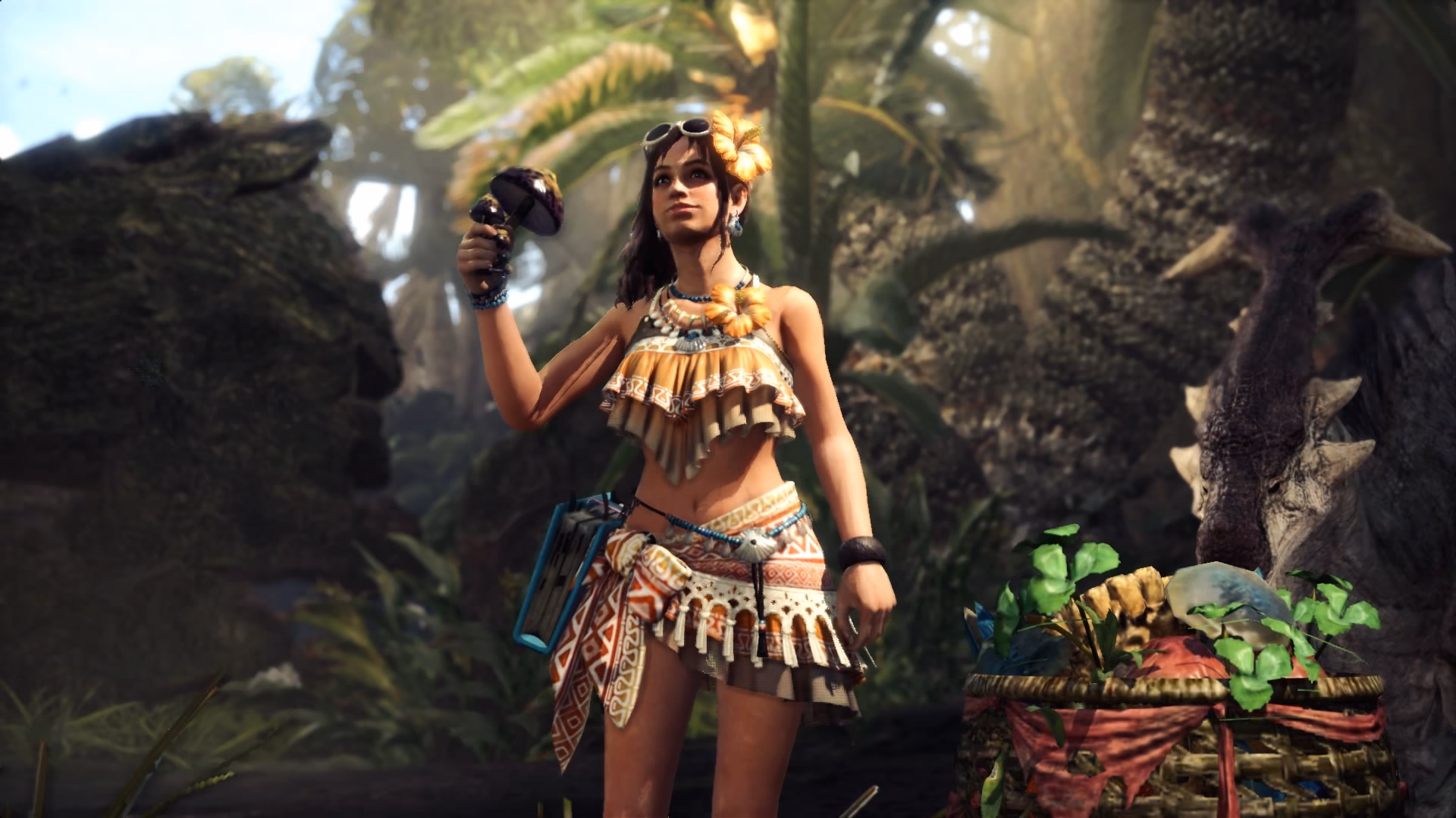 Does Monster Hunter World have layered armor?