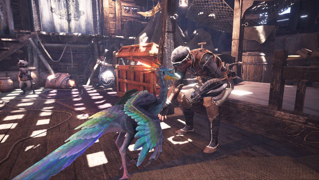 Are there endemic life in Monster Hunter World (MHW)?