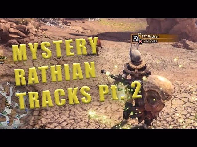 How do I find Rathian tracks?