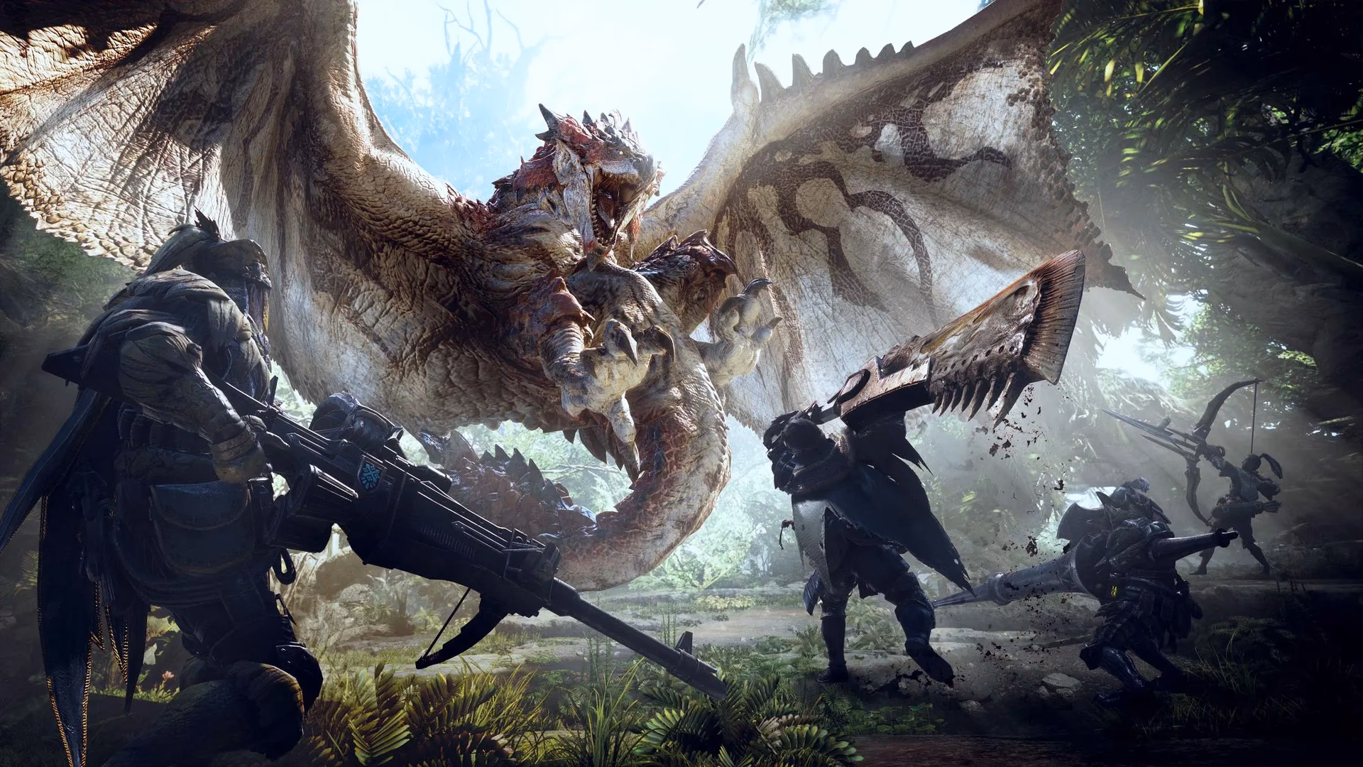 How many Monster Hunter World wallpapers are there?