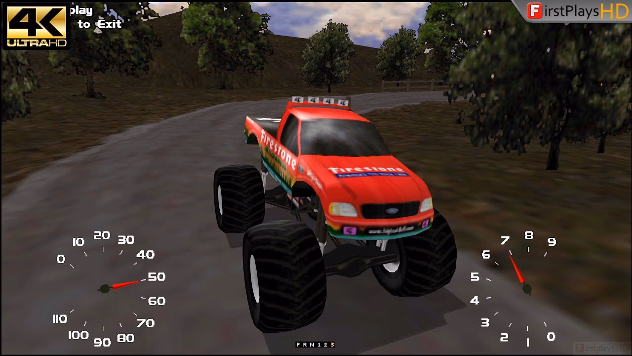 ¿Cuál es el objetivo del juego Monster Truck 3D?