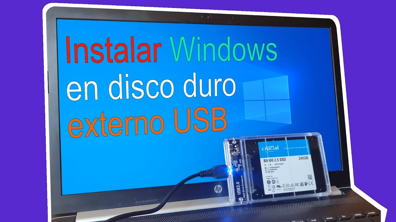 ¿Cómo desinstalar un programa en un disco duro externo?