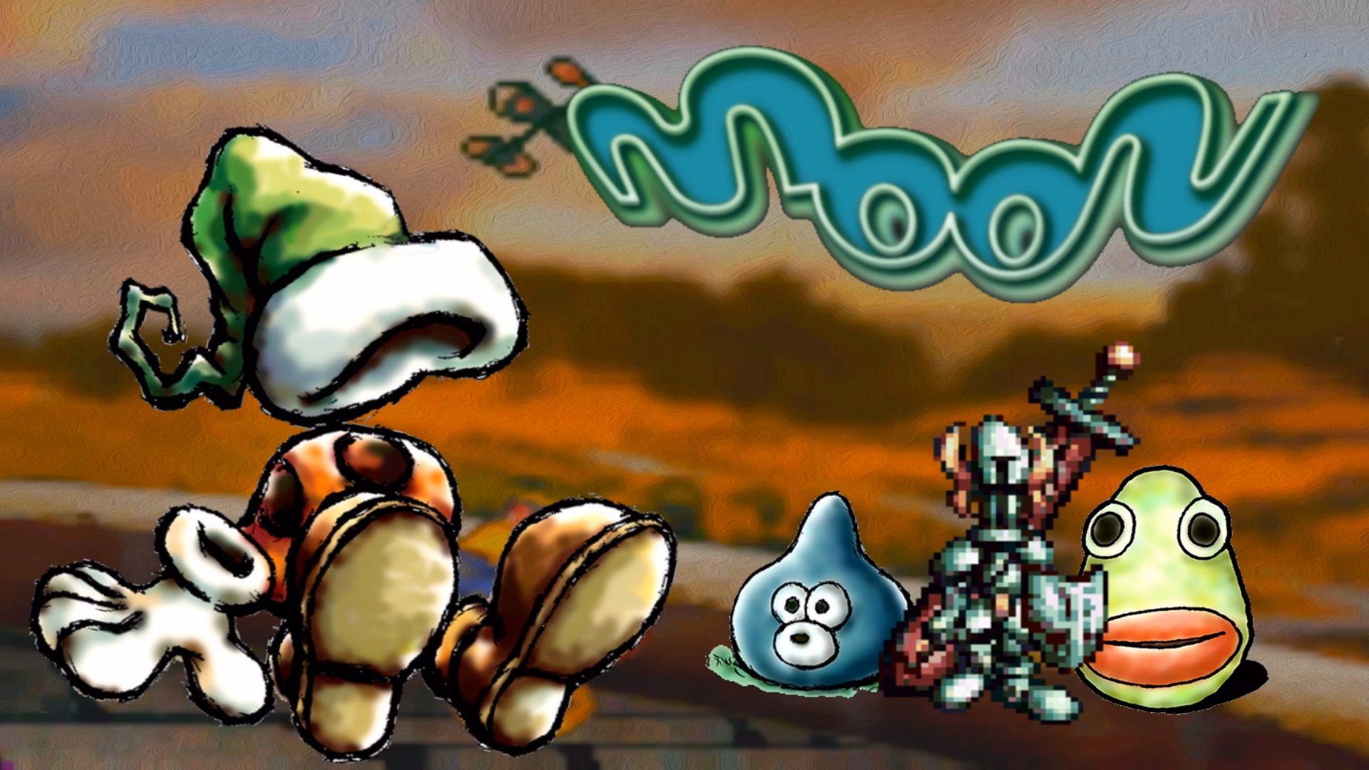 What is a lunar card game?