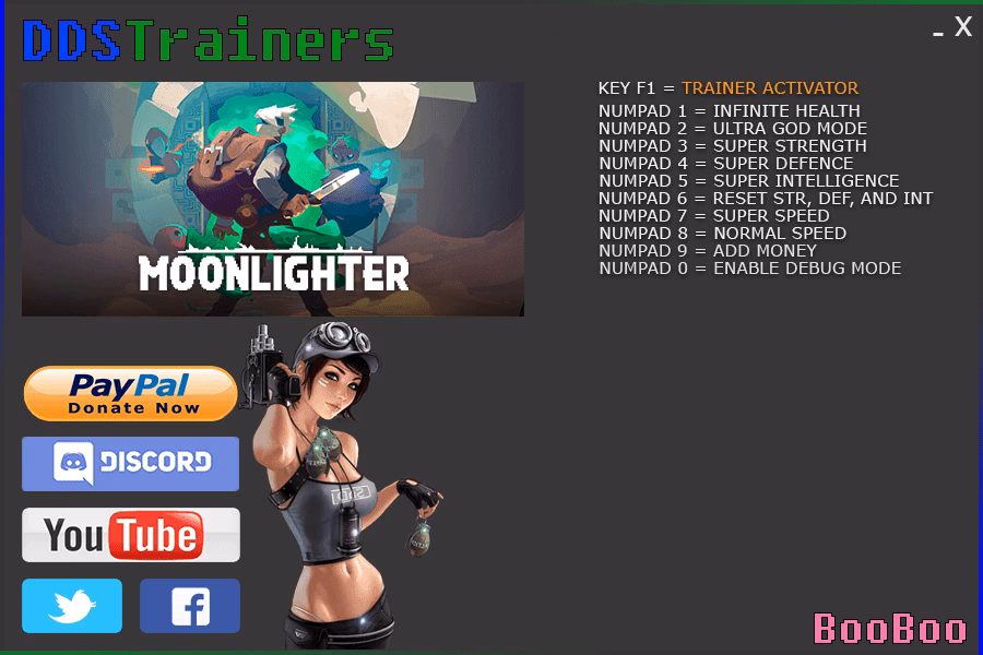 Does Moonlighter - v1.5 - +2 trainer work with my copy?