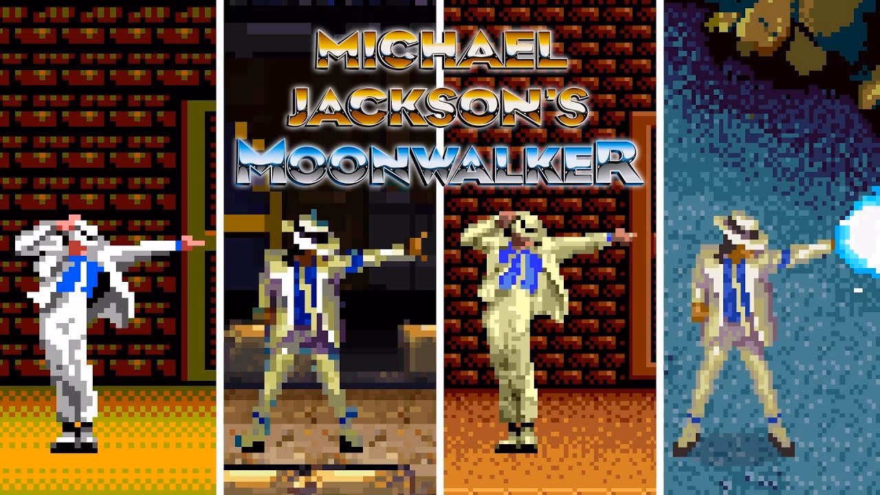 Are there any video games based on Moonwalker?