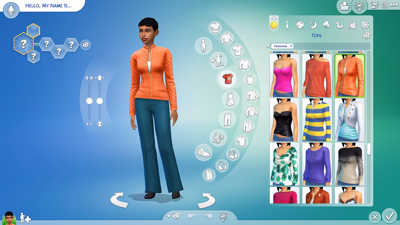 What is the Sims 4 more columns in CAS mod?