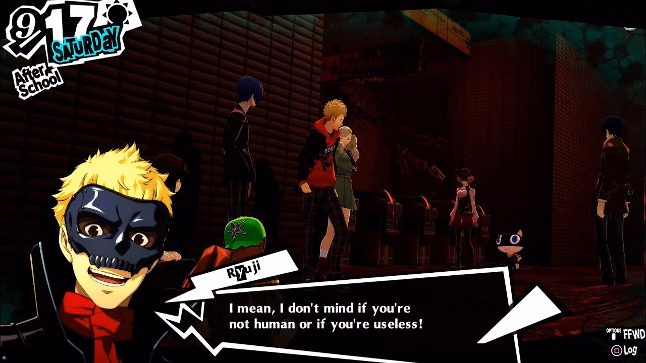 Did Ryuji have any problems?
