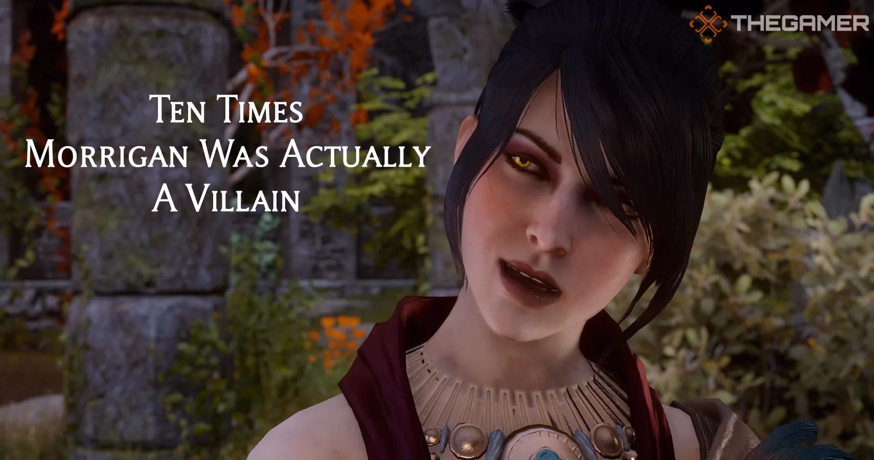 What happens if Morrigan's ritual is completed in Dragon Age Origins?