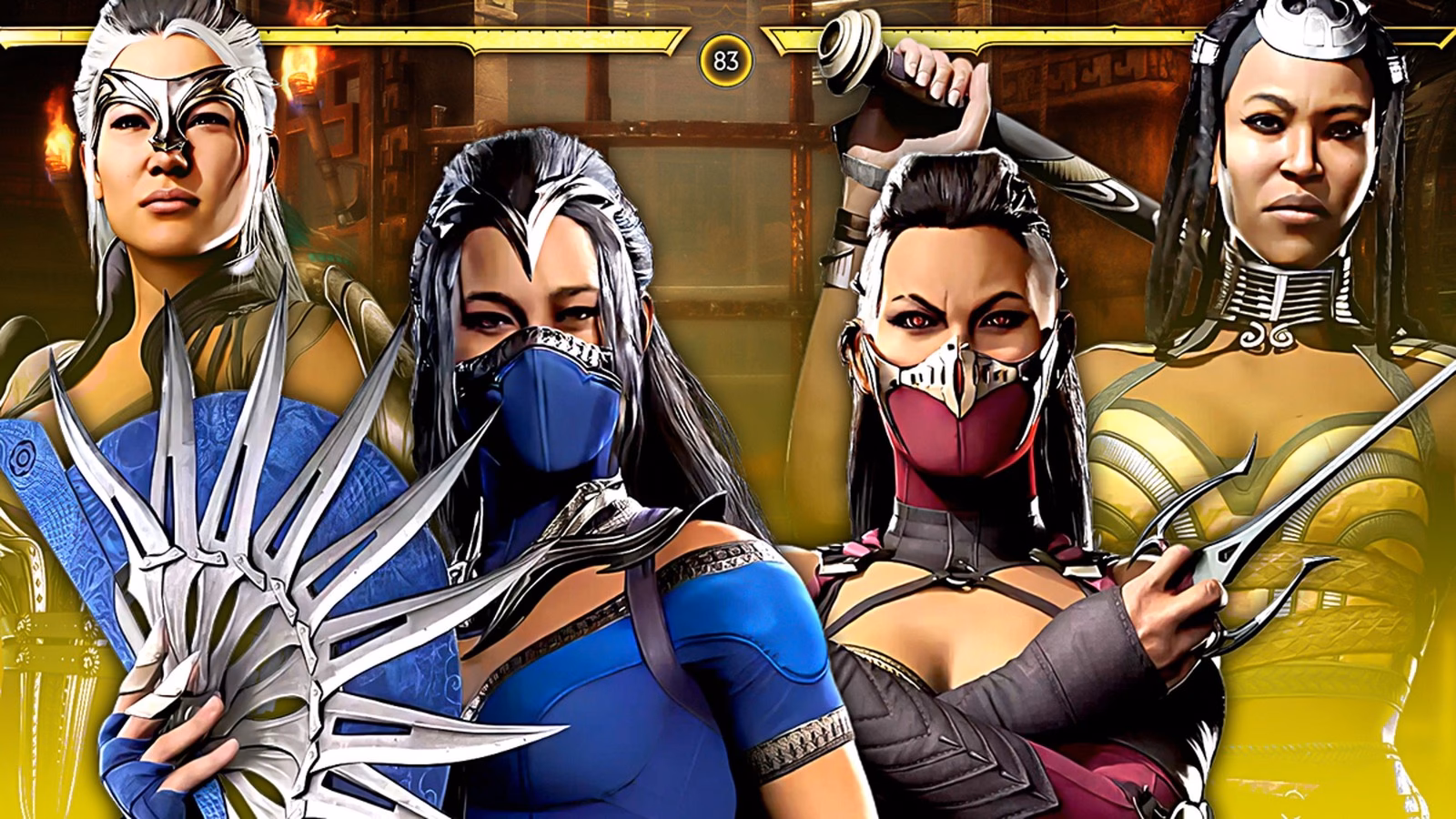 How many women are in Mortal Kombat?