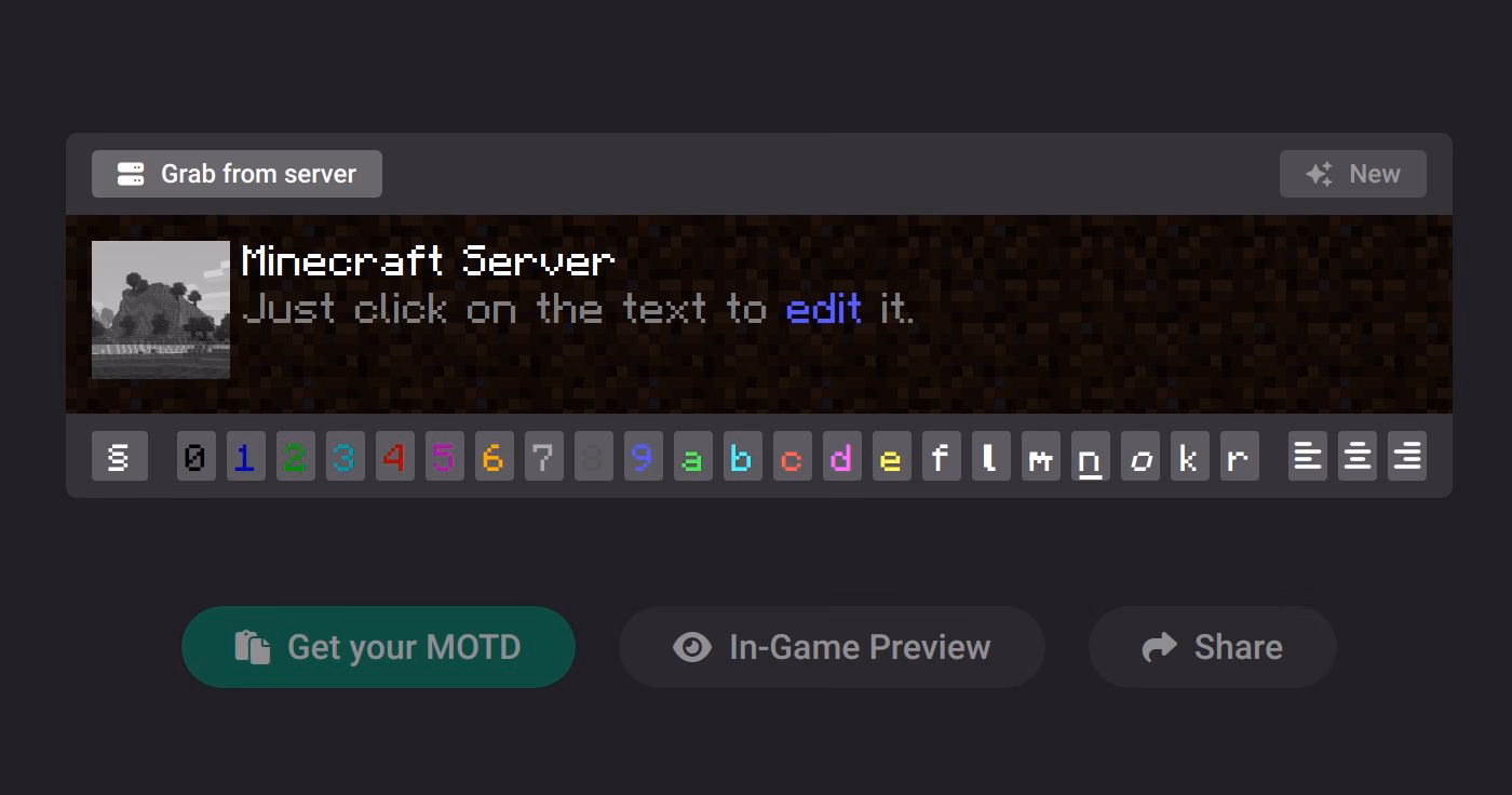 What does MOTD do?