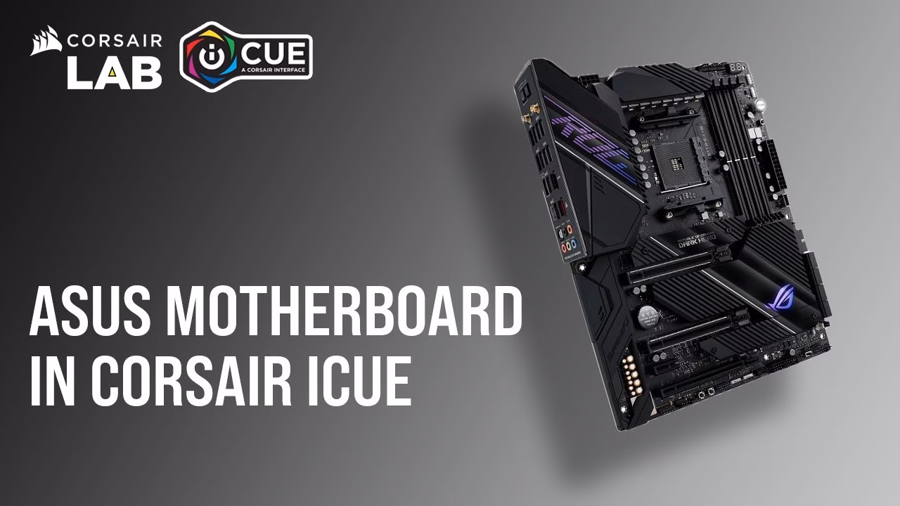 Does Corsair ICUE support RGB?