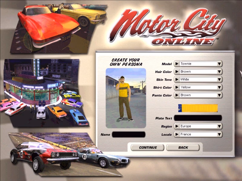 Why was Motor City Online developed and released?