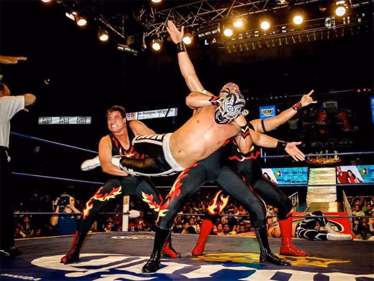 ¿Cuáles son los movimientos de la lucha libre?
