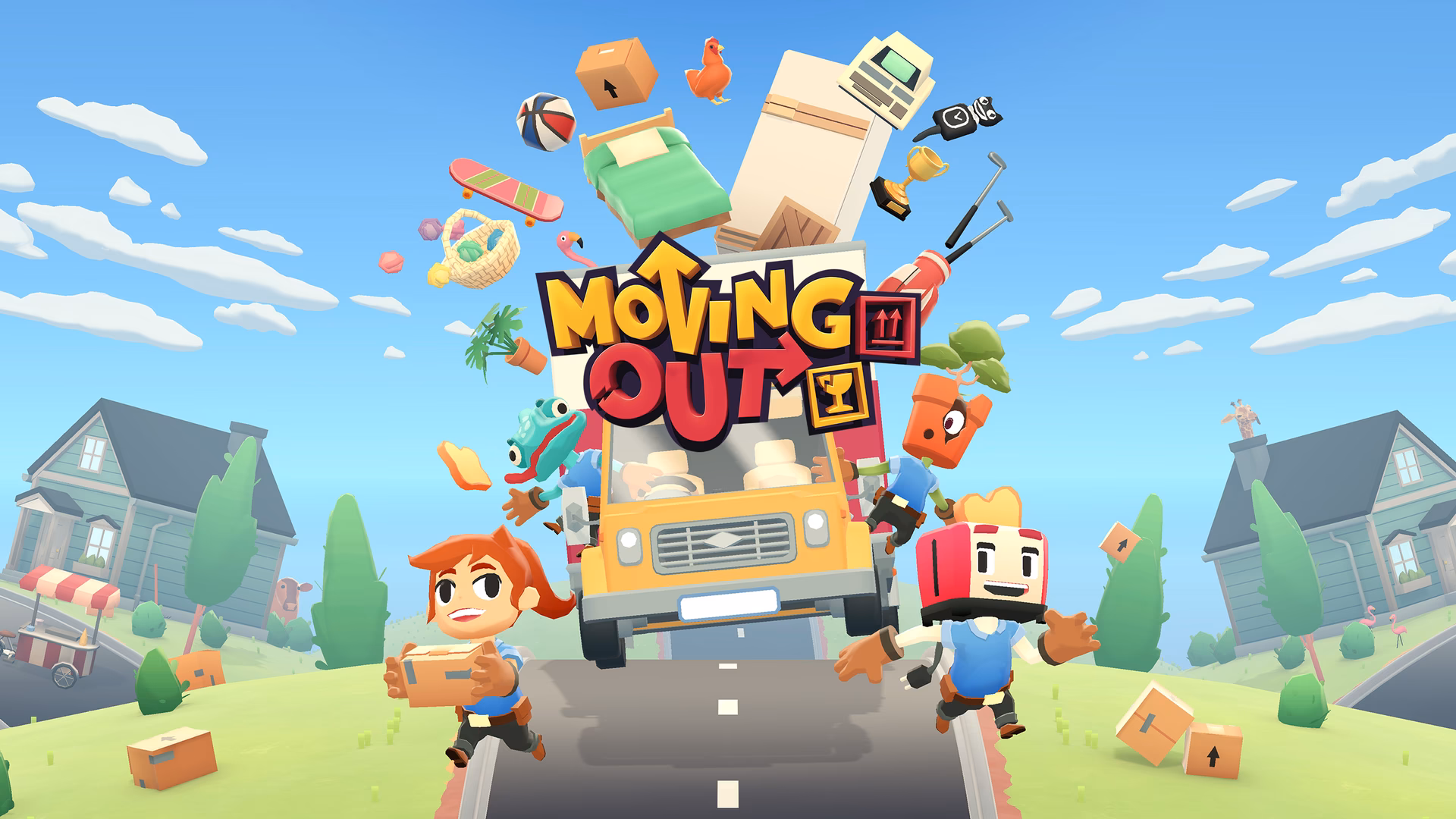 Does moving out have online co-op?