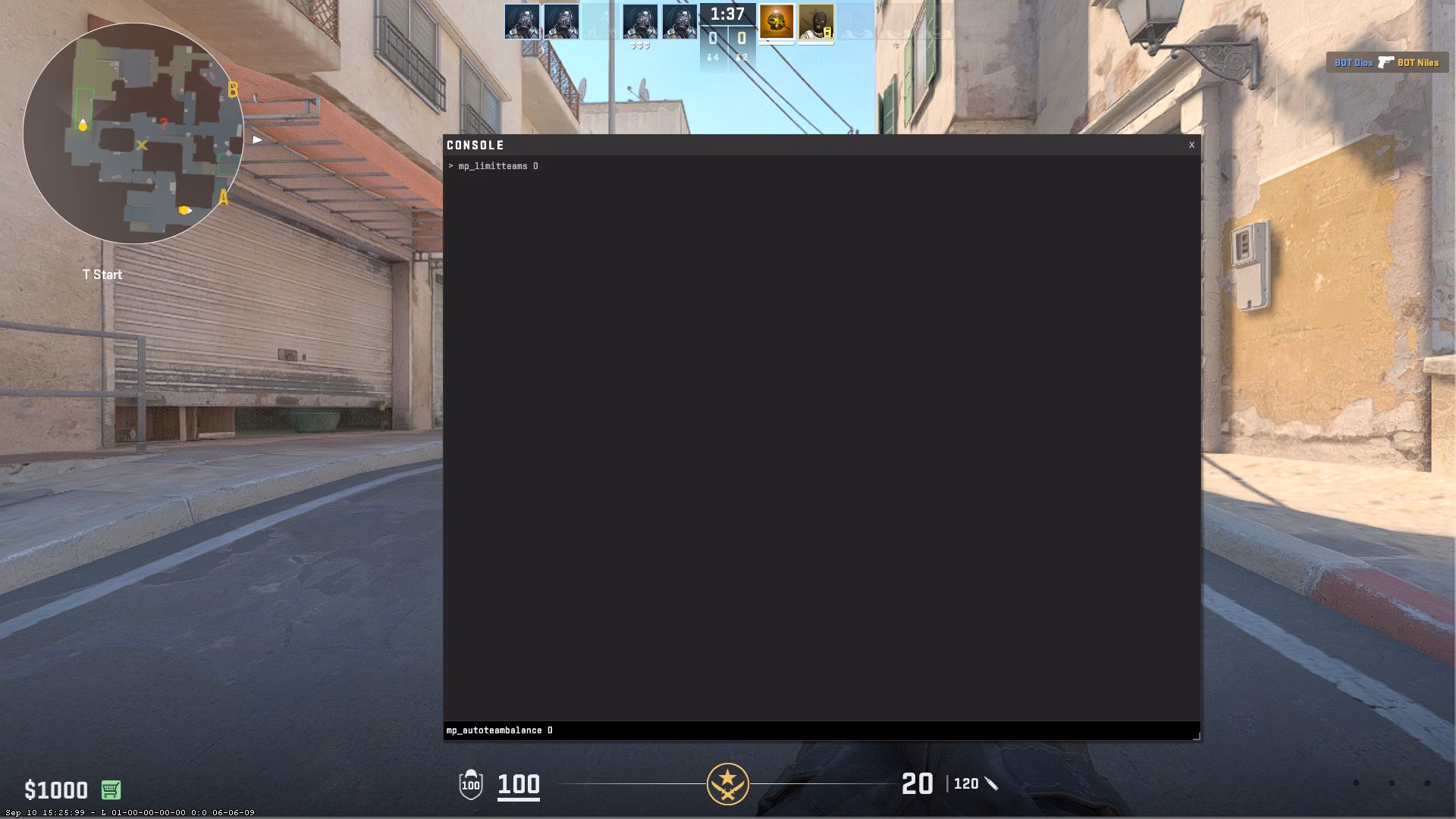 How do I enable auto team balancing?
