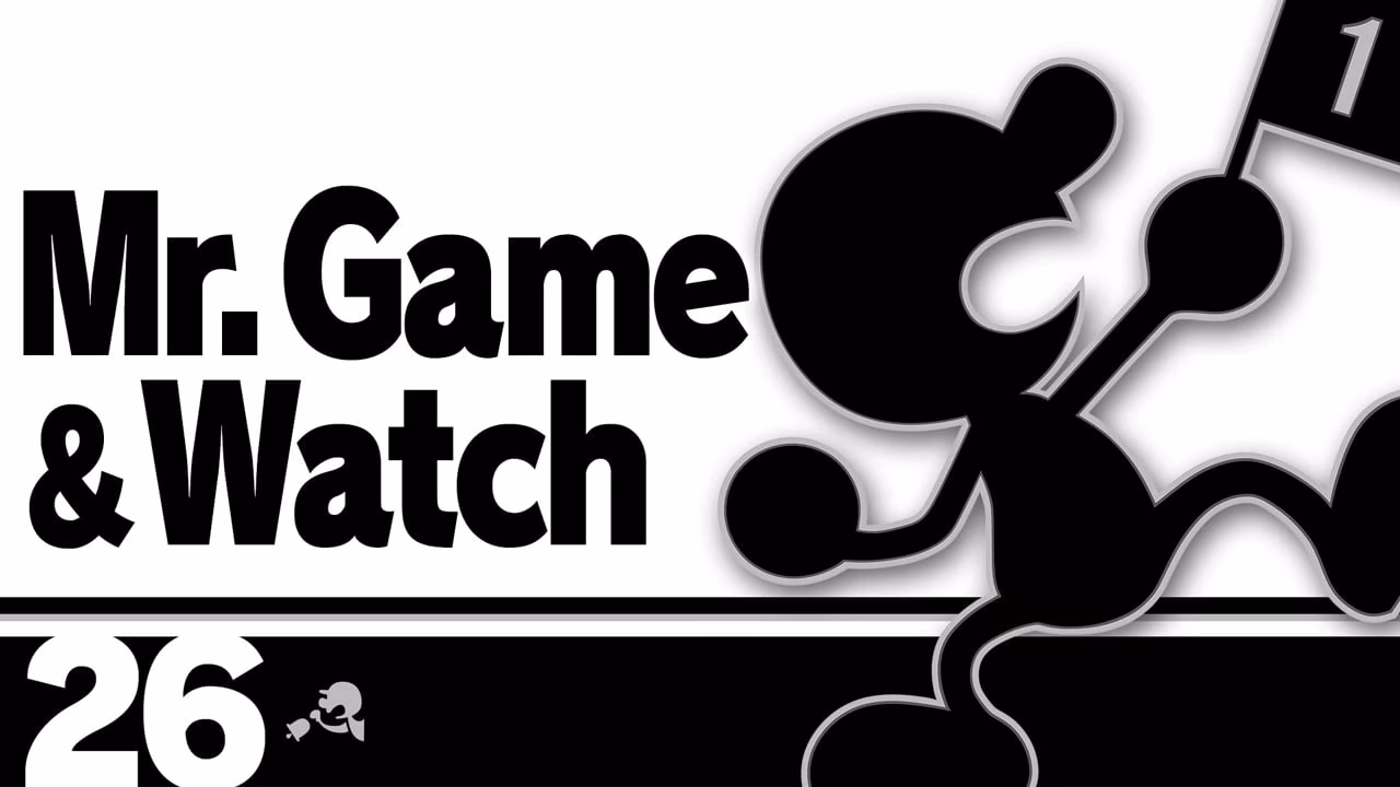 Is Mr Game & Watch a nameless character?