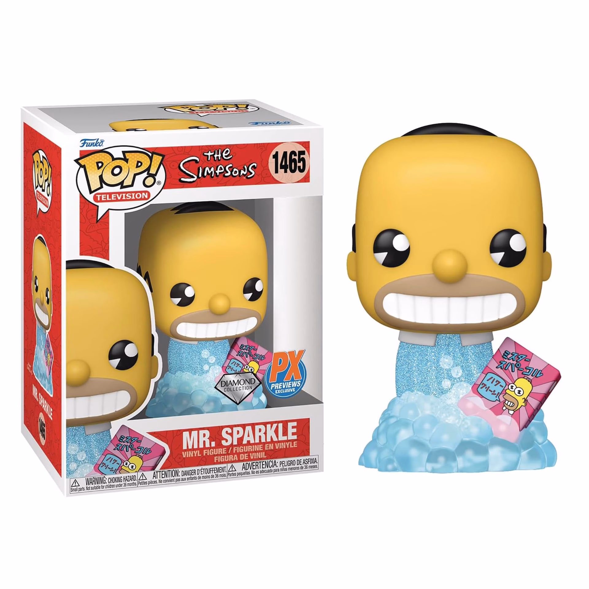 Who represents Mr. Sparkle?