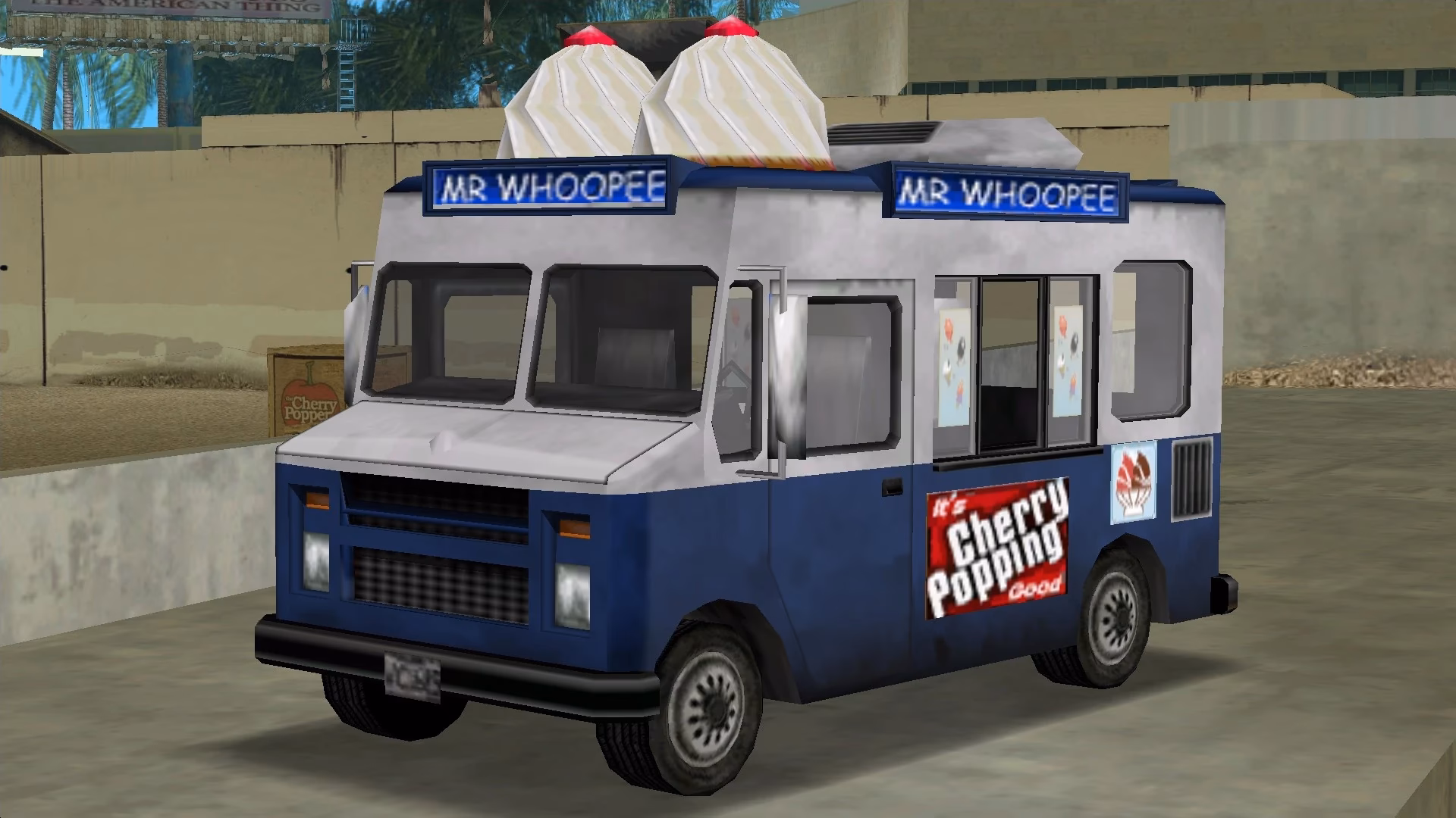 What is a Mr Whoopee Van?