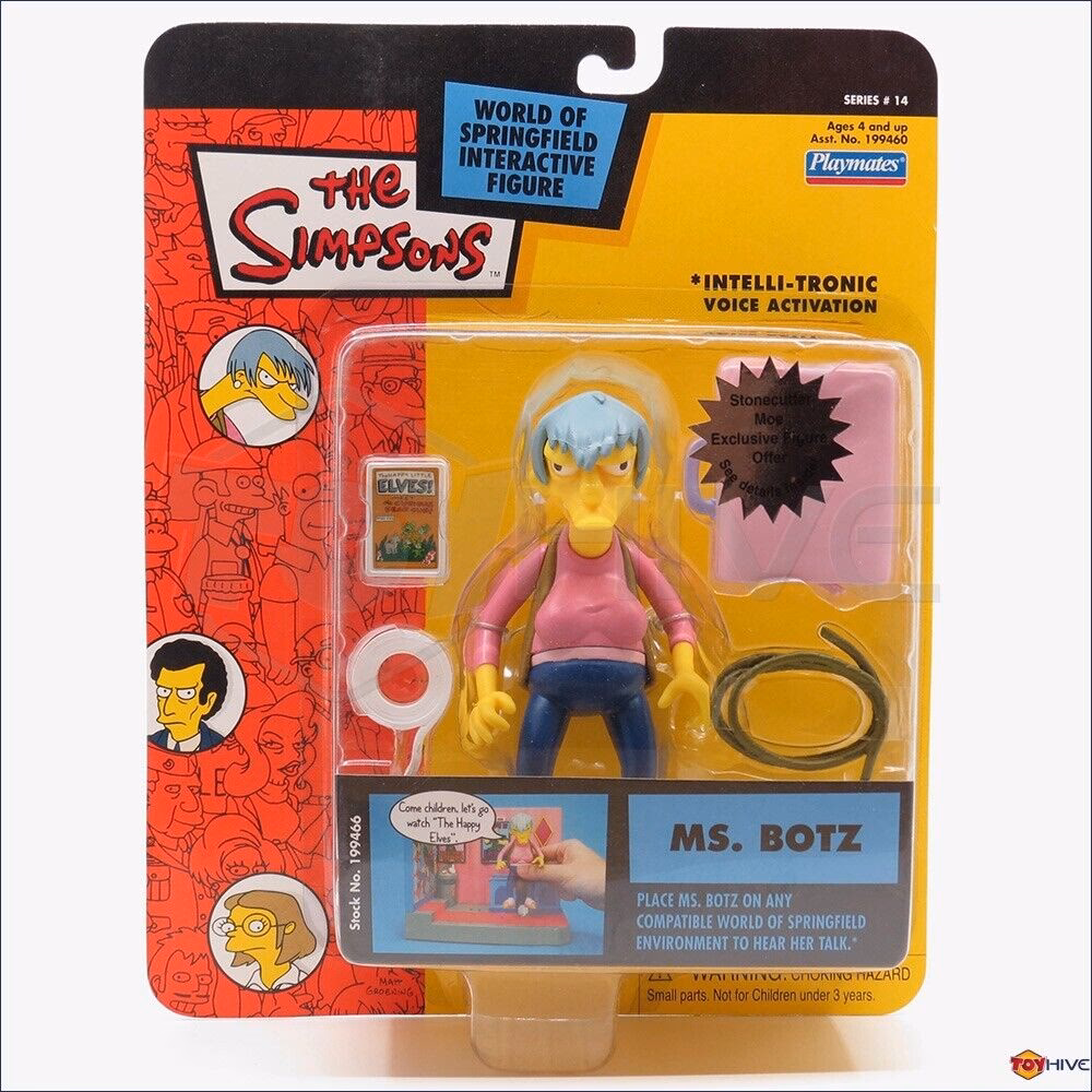What does Marge say when Ms Botz arrives?