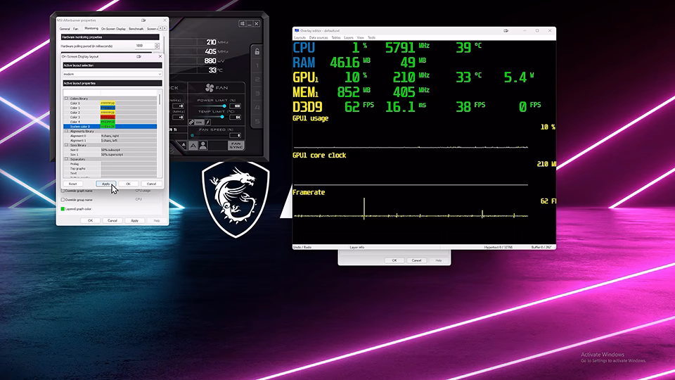 What does MSI Afterburner do?