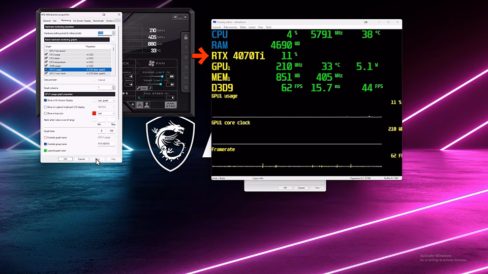 ¿Qué ofrecen las herramientas de overclocking MSI Afterburner?