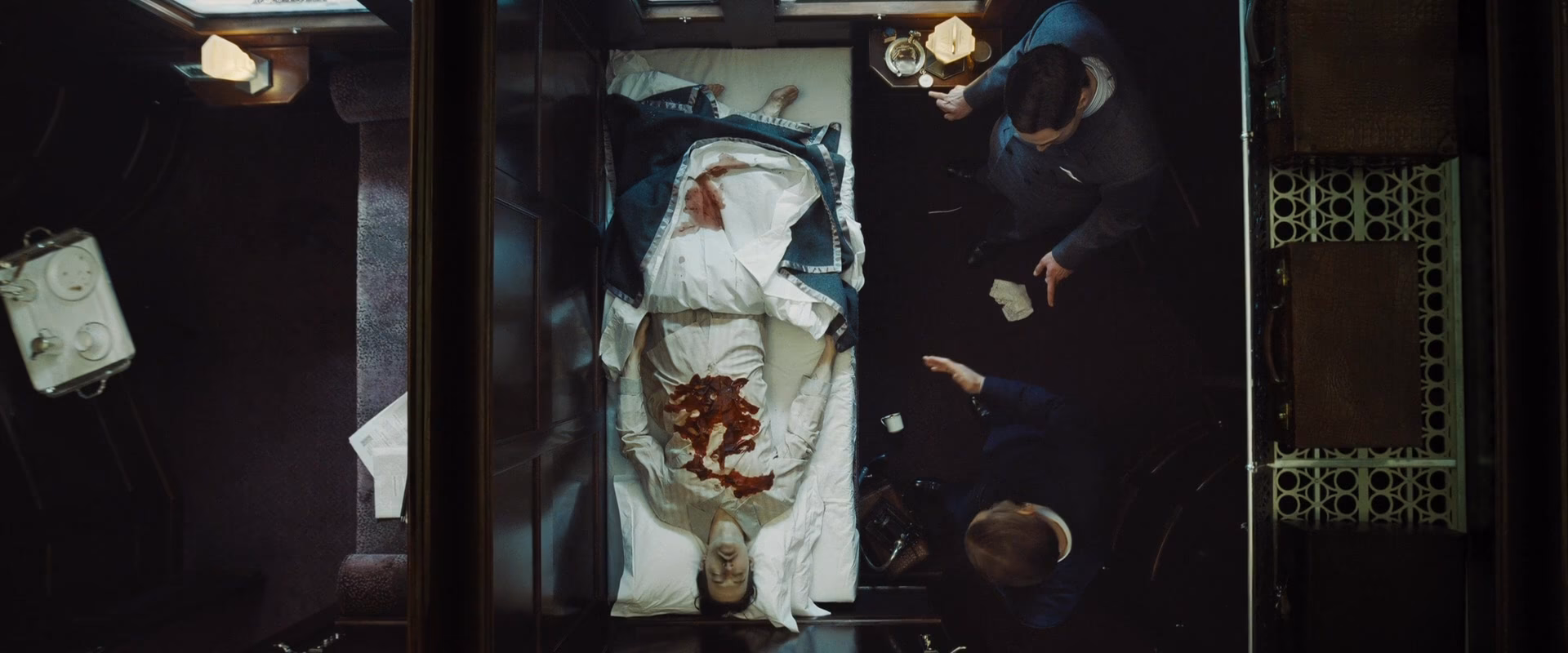 Who plays Ratchett in 'Murder on the Orient Express'?