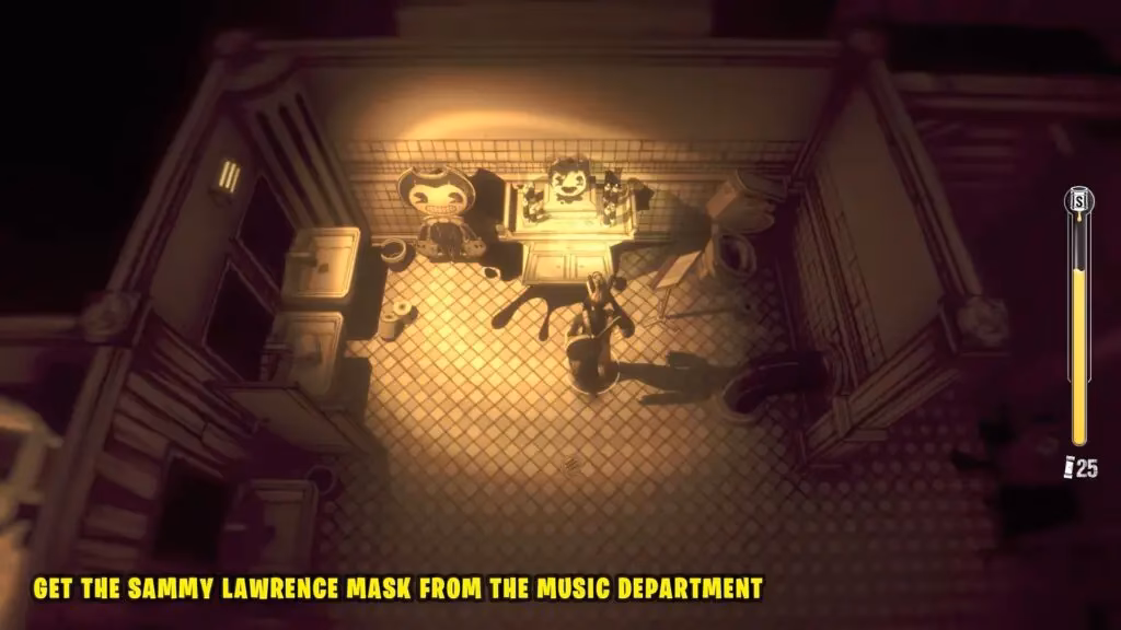 How do you solve my favorite song in Bendy & the Ink Machine?