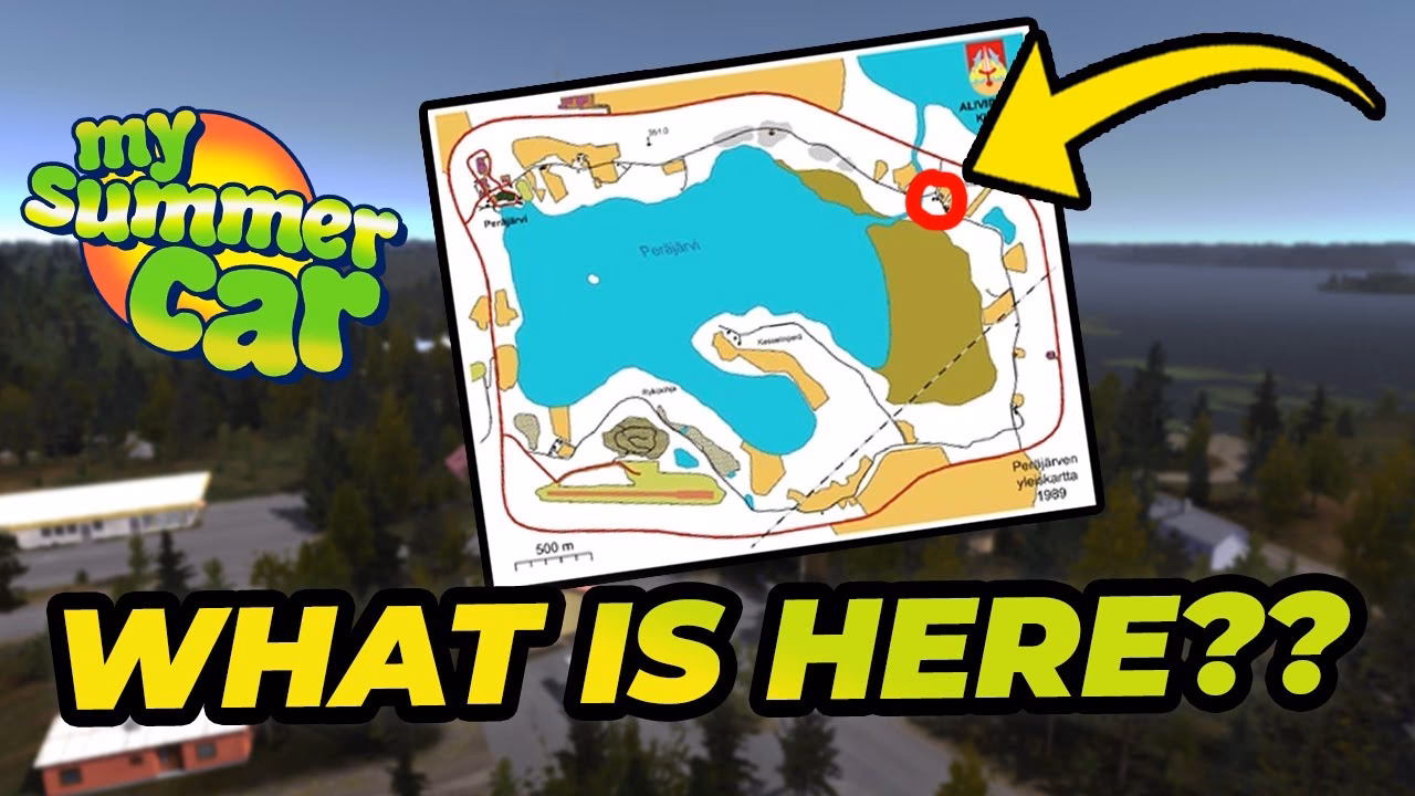 What is the interactive map for my Summer Car?